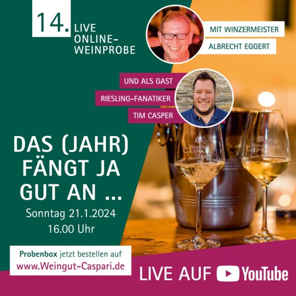 14. Online Weinprobe